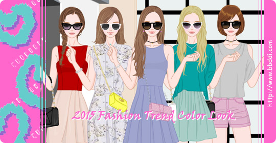 2015 Fashion Trend Color Look 이전빠숑 코디