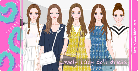 Lovely Baby Doll Dress 이전빠숑 코디