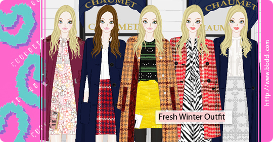 Fresh Winter Outfit 이전빠숑 코디