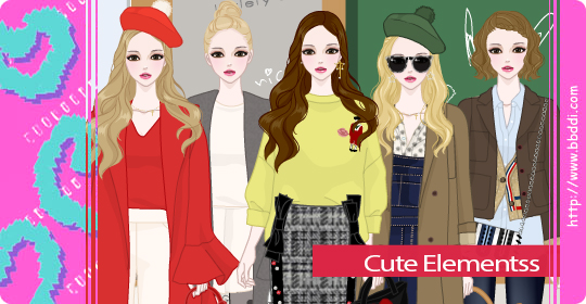 Cute Elements 이전빠숑 코디