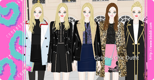 Girlish & Chic Outfit 이전빠숑 코디