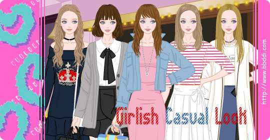 Girlish Casual Look 이전빠숑 코디