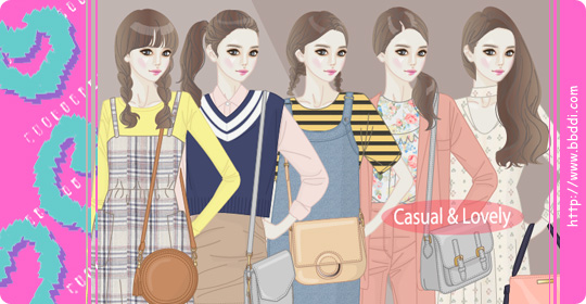 Casual & Lovely 이전빠숑 코디