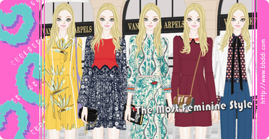 The Most Feminine Style 이전빠숑 코디