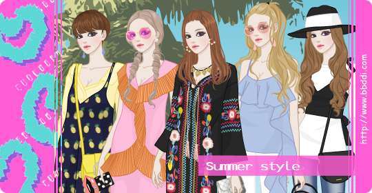 Summer Style 이전빠숑 코디