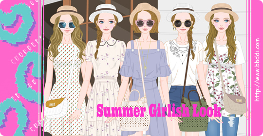 Summer Girlish Look 이전빠숑 코디
