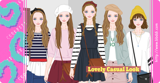 Lovely Casual Look 이전빠숑 코디