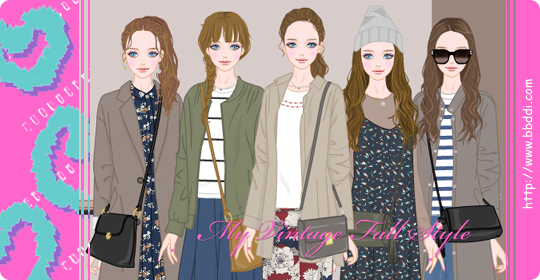 My Vintage Fall Style 이전빠숑 코디