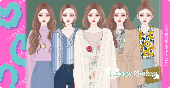 Happy Spring 이전빠숑 코디
