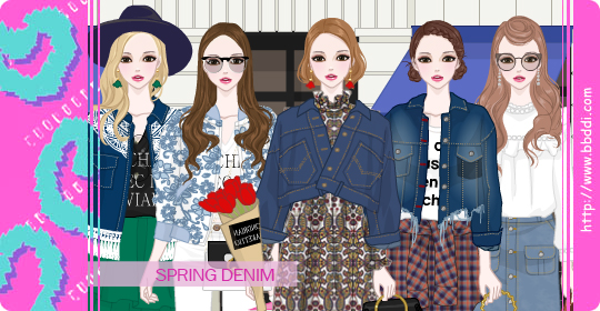 SPRING DENIM 이전빠숑 코디