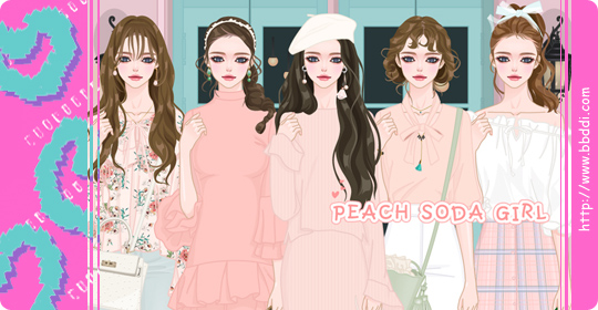 Peach soda girl 이전빠숑 코디