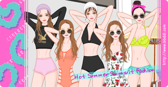 Hot Summer Swimsuit Fashion 이전빠숑 코디