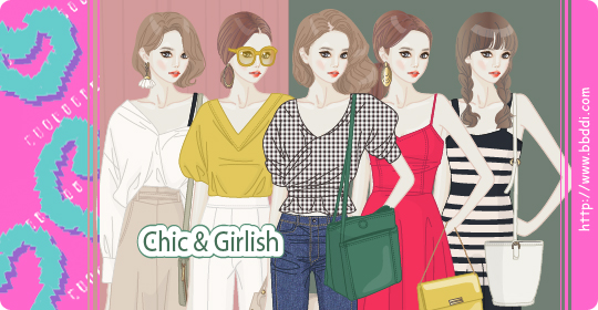 Chic & Girlish 이전빠숑 코디