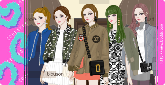 Blouson 이전빠숑 코디