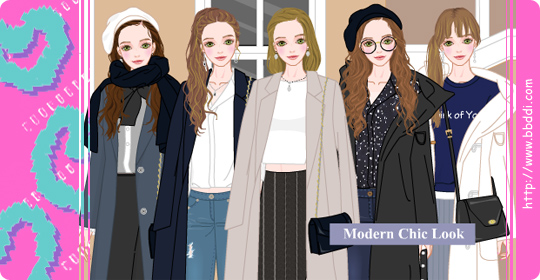 Modern Chic Look 이전빠숑 코디
