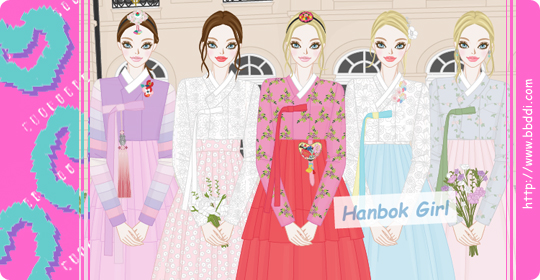 Hanbok Girl 이전빠숑 코디