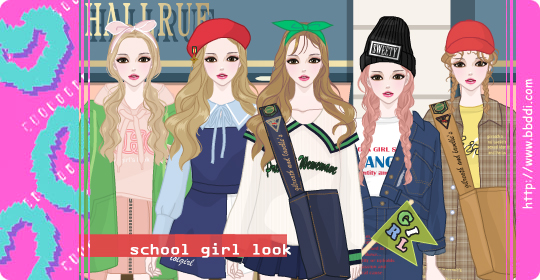 School Girl Look 이전빠숑 코디