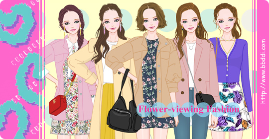 Flower-viewing Fashion 이전빠숑 코디