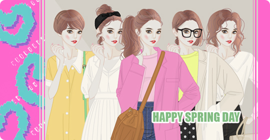 HAPPY SPRING DAY 이전빠숑 코디