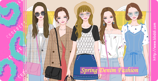 Spring Denim Fashion 이전빠숑 코디