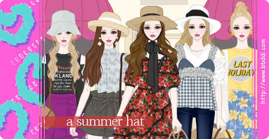 A Summer Hat 이전빠숑 코디