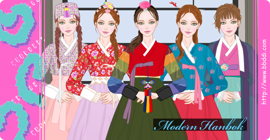Modern Hanbok 이전빠숑 코디