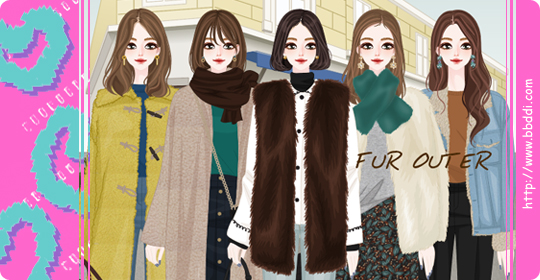 Fur Outer 이전빠숑 코디