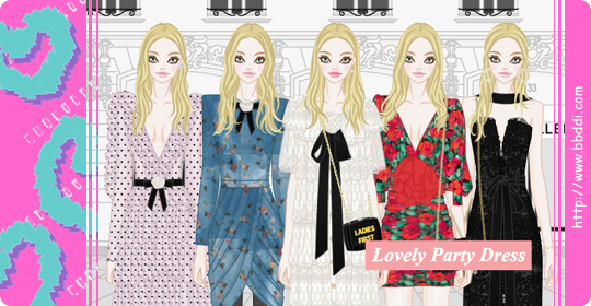 Lovely Party Dress 이전빠숑 코디
