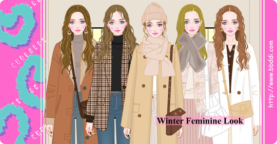 Winter Feminine Look 이전빠숑 코디