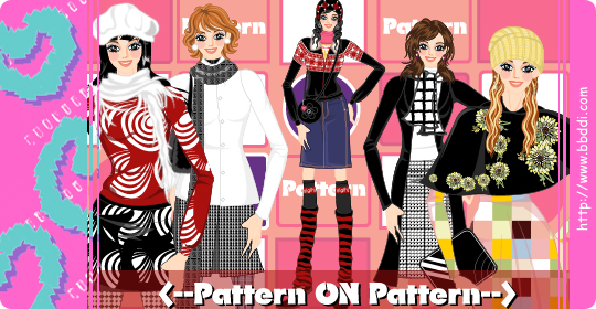 pattern on pattern 이전빠숑 코디