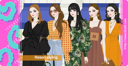Resort Styling 이전빠숑 코디