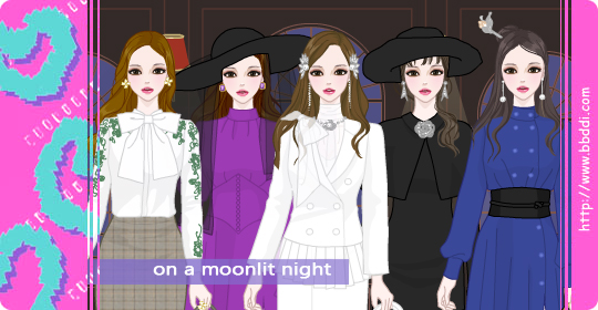 On a Moonlit Night 이전빠숑 코디