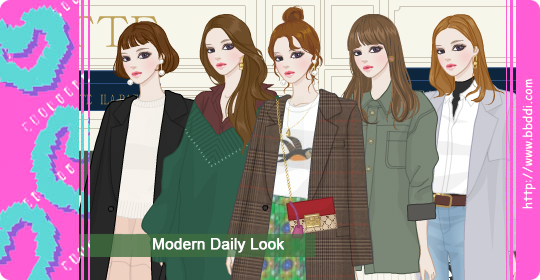 Modern Daily Look 이전빠숑 코디