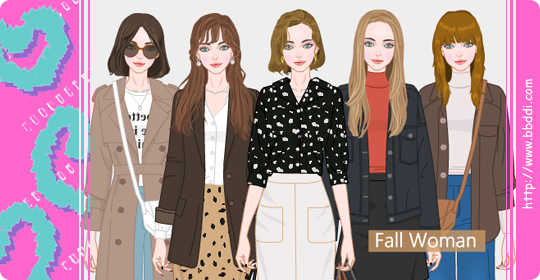 Fall Woman 이전빠숑 코디