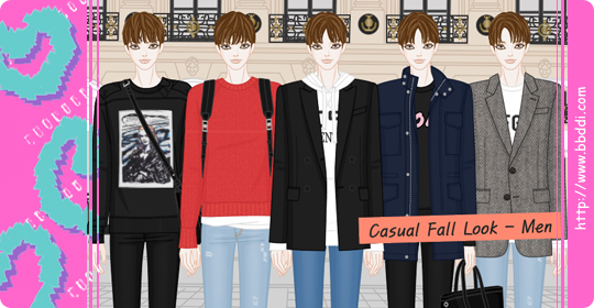 Casual Fall Look - Men 이전빠숑 코디