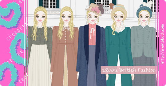 1800’s British Fashion 이전빠숑 코디