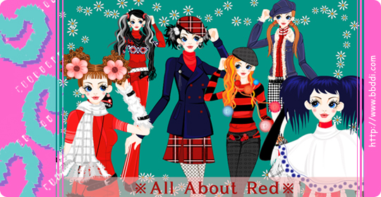 all about red 이전빠숑 코디