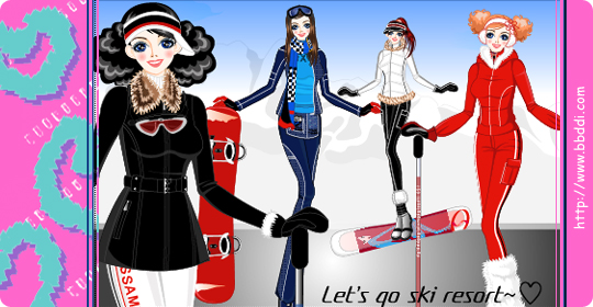 let's go ski resort 이전빠숑 코디