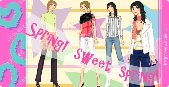 Spring! Sweet spring 이전빠숑 코디