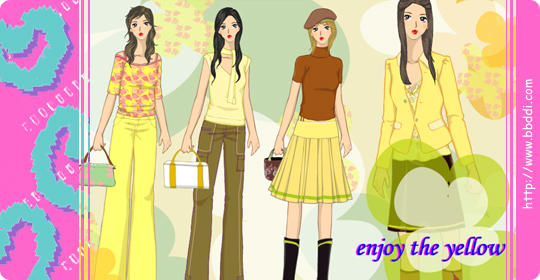 enjoy the yellow 이전빠숑 코디