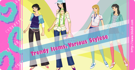 Trendy Items,Various Styles 이전빠숑 코디