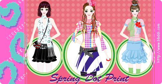 Spring Dot Print 이전빠숑 코디