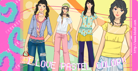 I love pastel color! 이전빠숑 코디