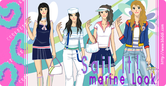 Sail It! Marine Look 이전빠숑 코디