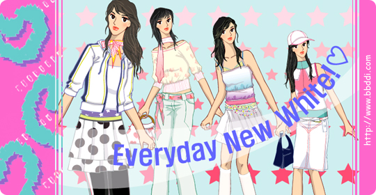 Everyday New White!♡ 이전빠숑 코디