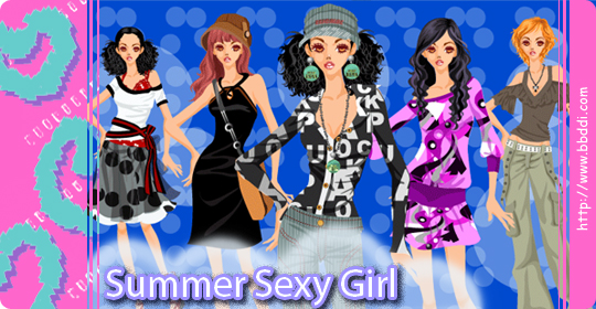 summer sexy girl 이전빠숑 코디