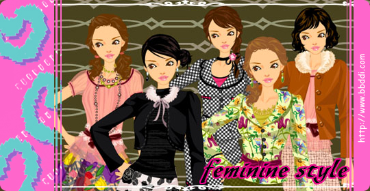 feminine style!!! 이전빠숑 코디