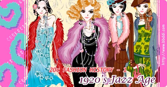 20C Fashion History - 1 (1920년~1930년) 이전빠숑 코디