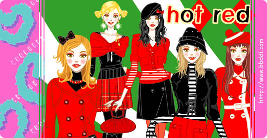 Hot Red!! 이전빠숑 코디
