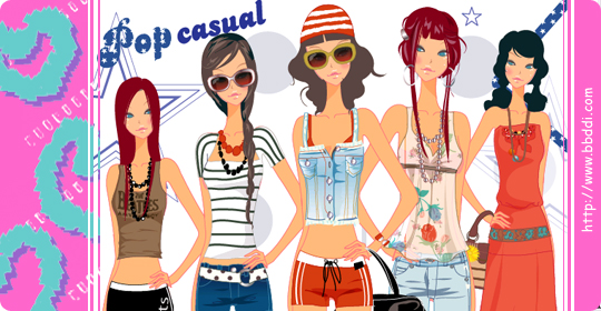 Pop Casual 이전빠숑 코디